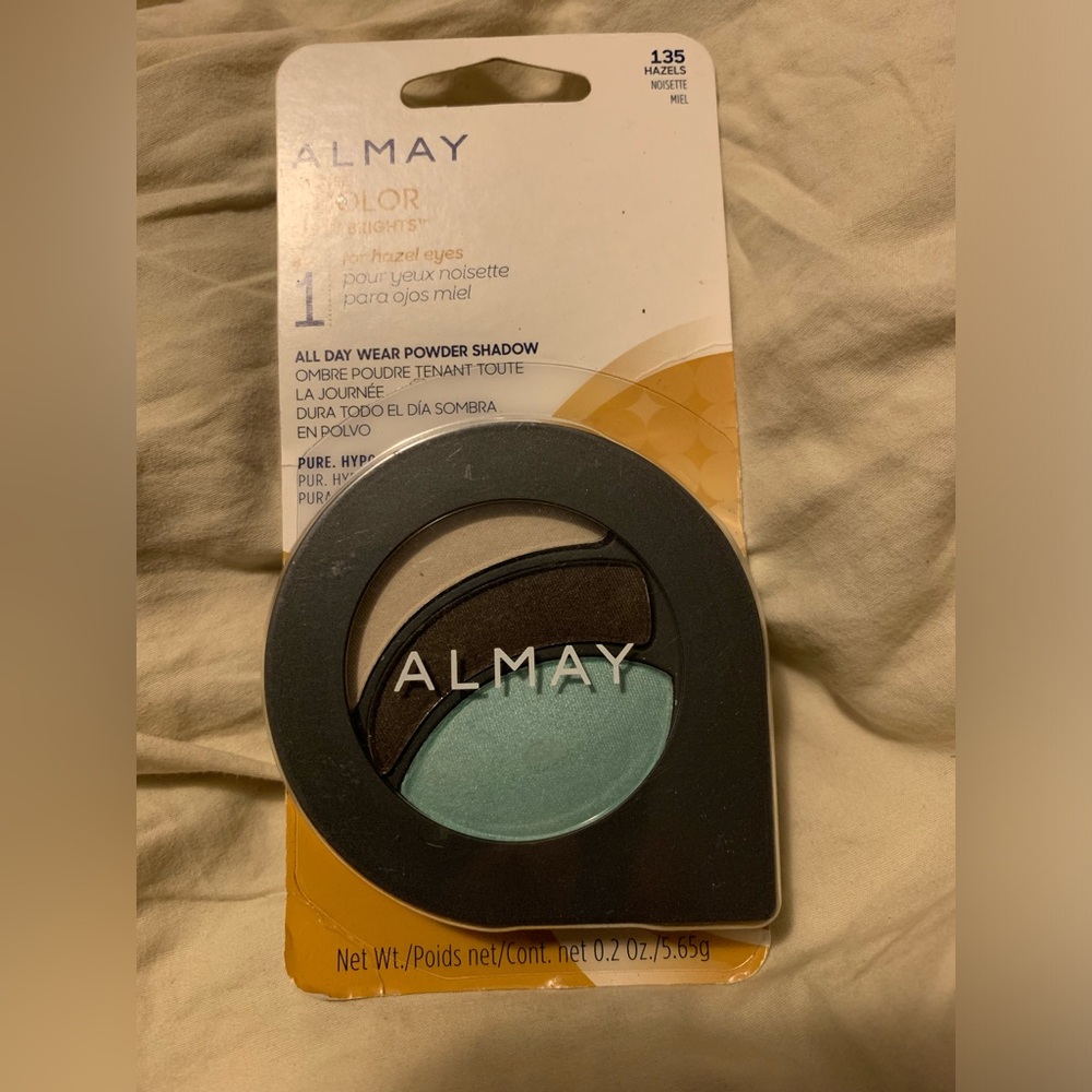 AlMay Intense Eyeshadow, Party Bright Eye, Hazelnut Shade, #135
Hypoallergenic